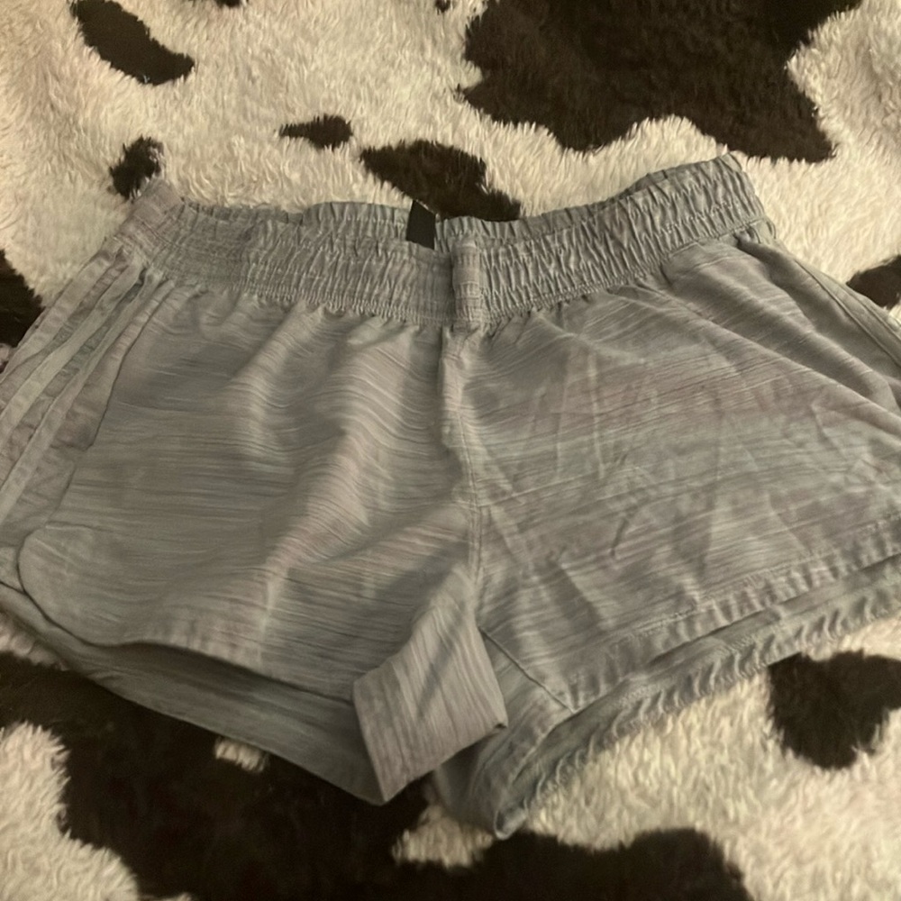 Gray Adidas shorts size medium